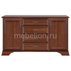 Комод Кентаки S132-KOM2D4S Black Red White