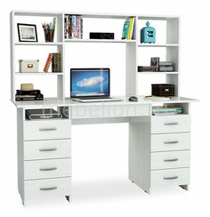 Стол компьютерный Милан-10Я с надставкой МФ Мастер