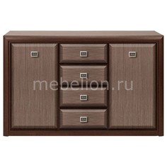 Комод Коен КОМ 2D4S/150 Black Red White