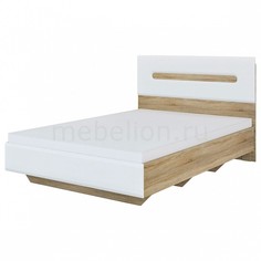 Кровать полутораспальная Леонардо МН-026-10-140-Б Мебель Неман
