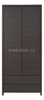 Шкаф для белья Каспиан REG 2D2S Black Red White