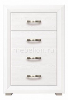 Комод Мальта B136-KOM4S/6 Black Red White