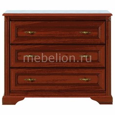 Комод Стилиус NKOM-3s Black Red White