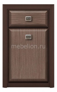Тумба Коен KOM1D1S Black Red White