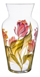 Ваза настольная (30 см) Тюльпаны 354-1612