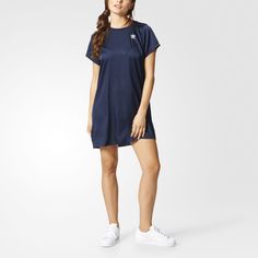 Платье-футболка Trefoil adidas Originals