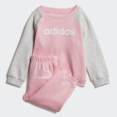 Флисовый комплект: джемпер и брюки Linear adidas Essentials