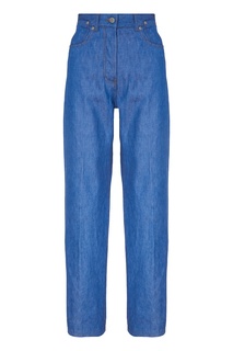 Синие джинсы Dries Van Noten