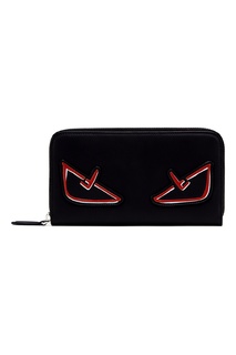 Портмоне с фирменными нашивками Fendi