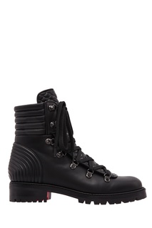 Черные кожаные ботинки Mad Boot Christian Louboutin