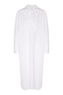 Белое платье-рубашка D.O.T.127