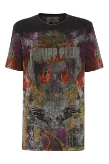 Футболка с «вареным» эффектом Philipp Plein