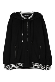 Худи с контрастной отделкой Dolce & Gabbana