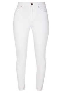 Зауженные белые джинсы Victoria Bonya Jeans