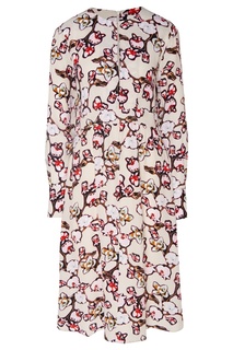 Платье-миди с цветочным принтом Dorothee Schumacher
