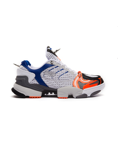 Серо-оранжевые кроссовки Spike Runner 400 Vetements