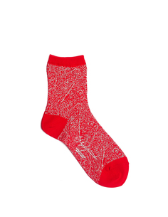 Красные хлопковые носки Yohji Yamamoto