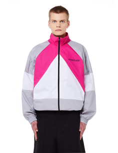 Контрастная ветровка из хлопка Vetements