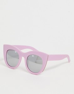 Сиреневые солнцезащитные очки кошачий глаз Skinnydip - amelie - Фиолетовый