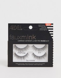 Набор из двух пар накладных ресниц Ardell Faux Mink Lashes 817 - Черный