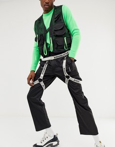 Белая сбруя-бандаж с принтом ASOS DESIGN - Белый