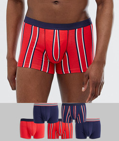 Набор боксеров-брифов в полоску (5 шт.) ASOS DESIGN - Мульти