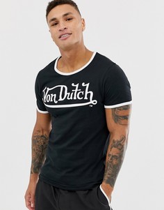 Футболка с логотипом Von Dutch - Черный