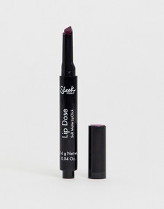 Матовая губная помада Sleek MakeUP Lip Dose - Wait Your Turn - Коричневый