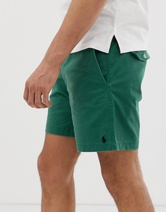 Зеленые шорты чиносы с логотипом Polo Ralph Lauren - Зеленый