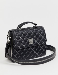 Женская стеганая сумка через плечо Fiorelli - attica - Черный