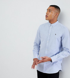 Оксфордская рубашка с длинными рукавами French Connection TALL - Синий