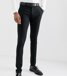 Черные супероблегающие строгие брюки ASOS DESIGN Tall - Черный