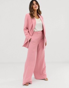 Широкие брюки ASOS EDITION - Розовый