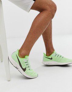 Зеленые кроссовки Nike Running Air Zoom Pegasus 36 - Зеленый