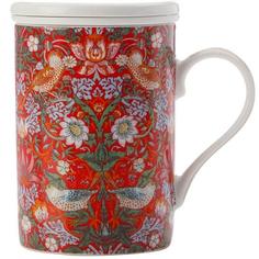 Кружки Maxwell & Williams Заварочная кружка (с крышкой и ситечком) Земляника в подарочной упаковке