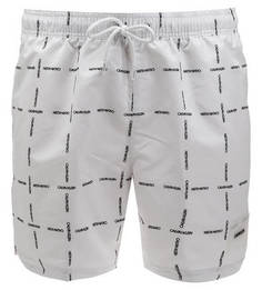 Купальные шорты Белые купальные шорты с логотипом бренда Calvin Klein