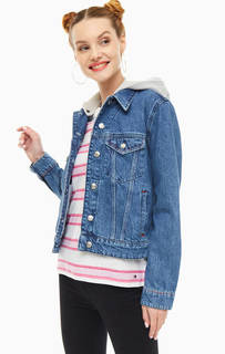 Куртка Джинсовая куртка со съемным капюшоном Tommy Hilfiger