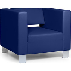 Кресло Euroforma Горизонт кожа рулонная dakota, 2106 темно-синий