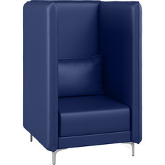 Кресло Euroforma Графит В кожа рулонная dakota, 2106 темно-синий