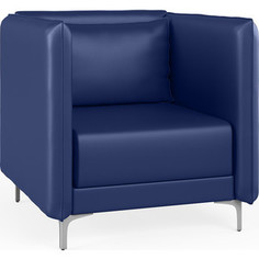 Кресло Euroforma Графит Н кожа рулонная dakota, 2106 темно-синий