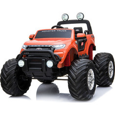 Электромобиль Dake FORD RANGER MONSTER TRUCK 2x12V/7Ah, 4x35W, оранжевый (УТ000060323) D.A.K.E.