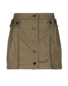 Мини-юбка Saint Laurent