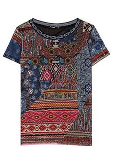 Футболка с принтом Desigual