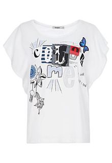 Футболка с принтом Desigual