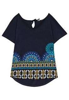 Футболка с принтом Desigual