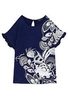 Футболка с принтом Desigual