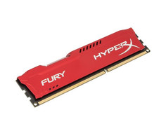 Модуль памяти HyperX Fury Red Series PC3-15000 DIMM DDR3 1866MHz CL10 - 8Gb HX318C10FR/8 Kingston