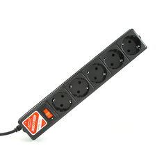 Сетевой фильтр Power Cube 5 Socket 5m Black SPG-B-15-Black