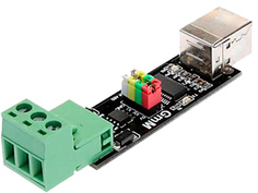 Конструктор Радио КИТ Модуль двустороннего преобразования USB в TTL или RS485 RC011