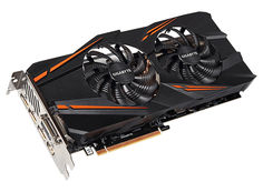 Видеокарта GigaByte GeForce GTX 1070 1582Mhz PCI-E 3.0 8192Mb 8008Mhz 256 bit DVI HDMI HDCP GV-N1070WF2OC-8GD